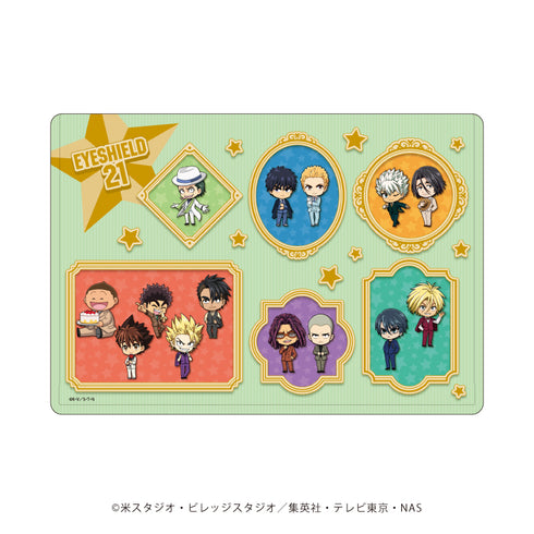 『アイシールド21』キャラクリアケース 06/スーツver. 集合デザイン(ミニキャライラスト)